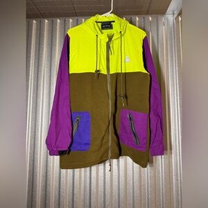 Colorful Women's Jacket with Hood